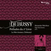Album artwork for Debussy: Preludes book 2, La Mer (piano transcript