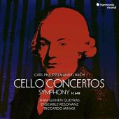 Album artwork for CPE Bach: Cello Concertos / Queyras, Minasi