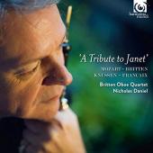 Album artwork for A Tribute to Janet / Britten Oboe Quartet, Daniel
