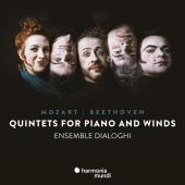 Album artwork for Quintets for Piano and Winds / Ensemble Dialoghi