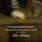Album artwork for Mozart: Violin Sonatas / Faust, Melnikov