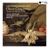 Album artwork for CPE Bach: Oboe Concertos / Loffler, Kallweit