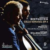 Album artwork for Beethoven: Cello Sonatas Op. 5 / Pidoux, Willienco