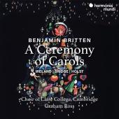 Album artwork for Britten: A Ceremony Of Carols / Clare College, Ros