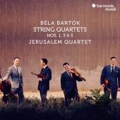 Album artwork for Bartok: String Quartets 1,3 & 5 / Jerusalem Quarte
