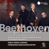 Album artwork for Beethoven: Triple Concerto / Faust, Queyras, Melni