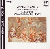 Album artwork for Vivaldi: Motets for Soprano & Orchestra / Zádori,