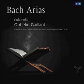 Album artwork for Bach: Arias with piccolo cello. Pulcinella/Gaillar