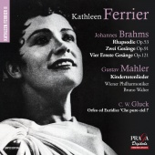 Album artwork for BRAHMS. Lieder. MAHLER. Kindertotenlieder. Ferrier