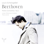 Album artwork for BEETHOVEN. Piano Concertos No.1 & 2. Schwizgebel