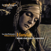 Album artwork for HANDEL. Music for Queen Caroline. Les Arts Floriss