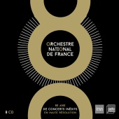 Album artwork for 80 Ans de concerts inedits. Orchestre National de