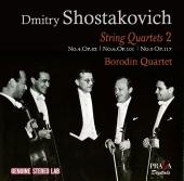 Album artwork for Shostakovich: String Quartets vol. 2 / Borodin Qua