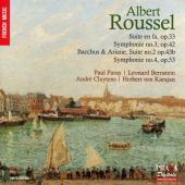 Album artwork for Roussel: Suite en fa, Symphony #3 & #4