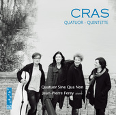 Album artwork for Cras: Piano Quintet & String Quartet