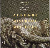 Album artwork for Allegri: Miserere Mei Deus