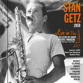 Album artwork for LIVE IN PARIS - 1959 / Stan Getz