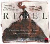 Album artwork for Rebel: SONATAS FOR VIOLIN AND CONTINUO