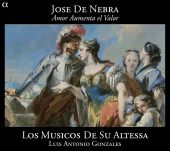 Album artwork for Jose De Nebra: Amor Aumenta el Valor