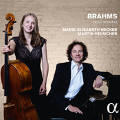 Album artwork for Brahms: CELLO SONATAS / Hecker