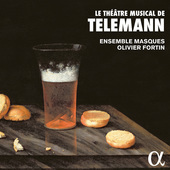 Album artwork for Le théâtre musical de Telemann