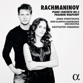 Album artwork for Rachmaninov: Piano Concerto No. 2 in C Minor & Rha