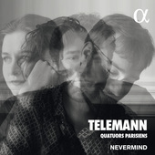 Album artwork for Telemann: Quatuors Parisiens
