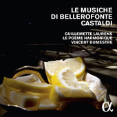 Album artwork for Le musiche di Bellerofonte Castaldi