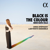 Album artwork for Black is the Colour / Anna Stephany