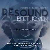 Album artwork for Beethoven: Symphony No. 4 & Piano Concerto No. 4 (