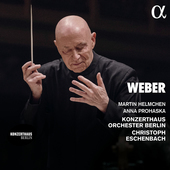 Album artwork for Weber: Orchestral Works / Eschenbach