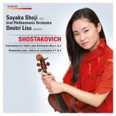 Album artwork for Shostakovich:  Violin Concertos Nos.1&2 / Shoji 