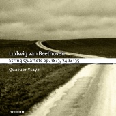 Album artwork for BEETHOVEN. String Quartets Op.18/3, 74 & 135. Ysay