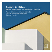 Album artwork for Mozart in Milan: Sacred Music around the Exsultate