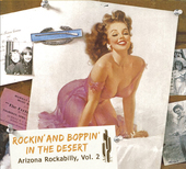 Album artwork for Rockin' And Boppin' In The Desert Vol.2 