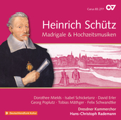 Album artwork for Schütz: Madrigale & Hochzeitsmusiken