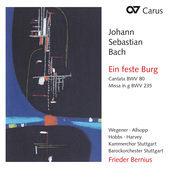 Album artwork for J.S. Bach: Ein feste Burg, BWV 80 / Bernius