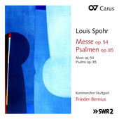 Album artwork for Spohr: Messe in C Minor, Op. 54 & 3 Psalmen, Op. 8