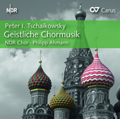 Album artwork for Tchaikovsky: Sacred Choral Music