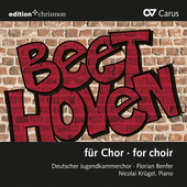 Album artwork for Beethoven for choir