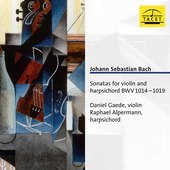 Album artwork for Johann Sebastian Bach: Sonatas for violin and harp