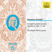 Album artwork for Scarlatti: Complete Piano Sonatas, Vol. 6 - K. 206