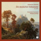 Album artwork for Brahms: Die deutschen Volkslieder