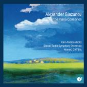 Album artwork for Glazunov: Piano Concertos / Kolly, Griffiths