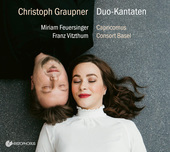 Album artwork for Graupner: Duo Cantatas for Soprano & Alto