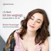 Album artwork for Bach: Ich bin vergnügt … - Cantatas for soprano