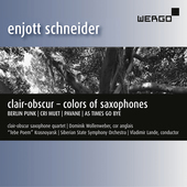 Album artwork for Clair-obscur - Colors of Saxophones