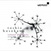 Album artwork for HOSOKAWA. Silent Flowers. Arditti Quartet