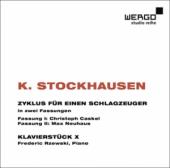 Album artwork for K. Stockhausen: Zyklus für einen Schlagzeuger / K