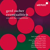 Album artwork for Zacher: Event(ualitie)s - Solo and Duo Composition